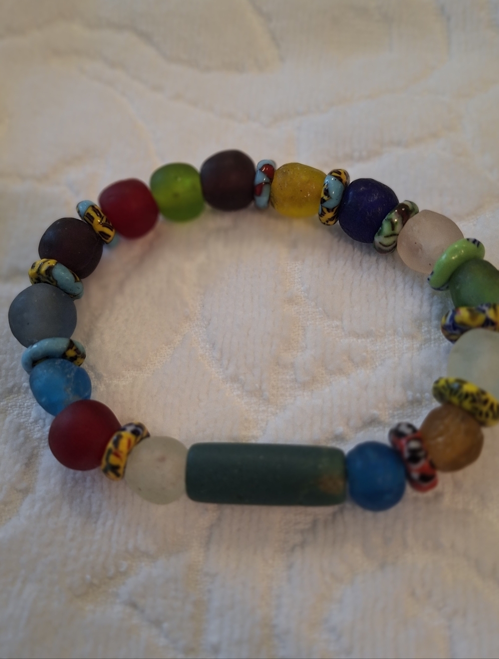 KROBO GLASS BEAD BRACELET